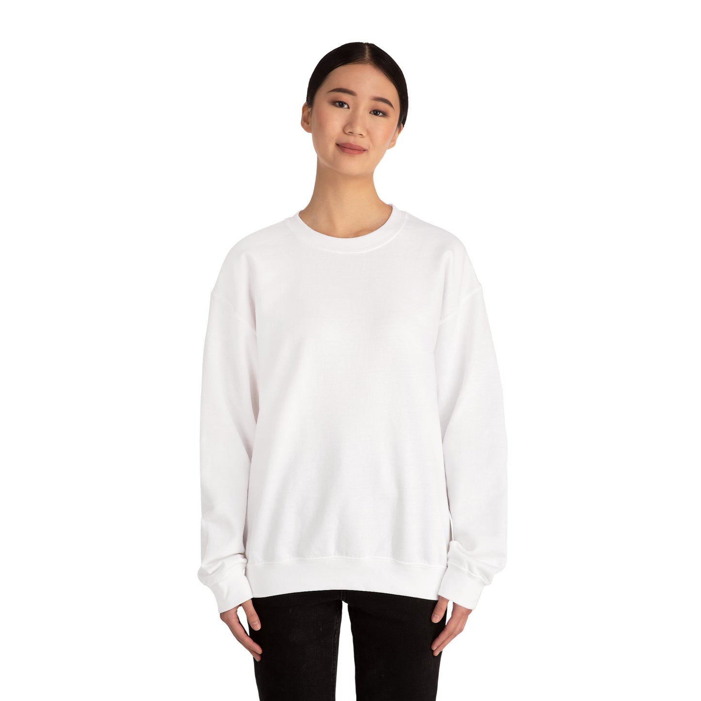 Crewneck Sweatshirt — "Motherhood: Some Days I Rock It" Graphic