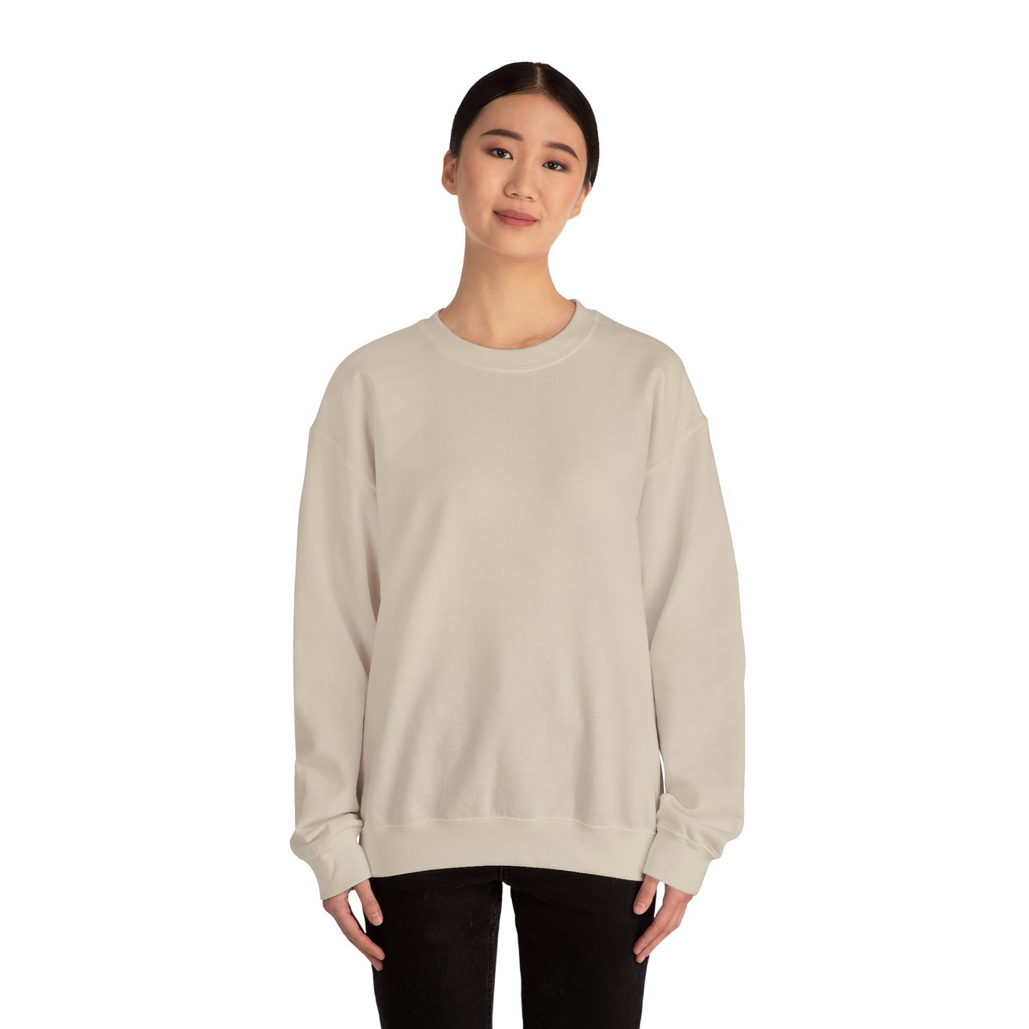 Crewneck Sweatshirt — "Motherhood: Some Days I Rock It" Graphic